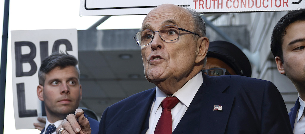 What On Earth Is Going On With This Rudy Giuliani Staffer’s Haircut? People Online Have Thoughts