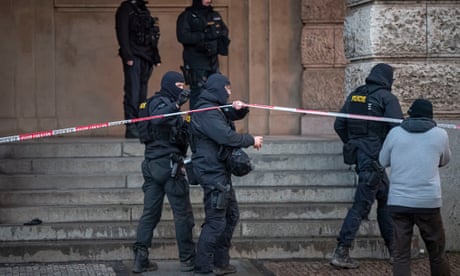 Prague shooter killed himself after attack on university, police say – Europe live