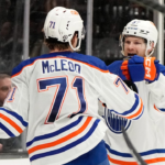 Foegele has career-high five points as surging Oilers rout Ducks
