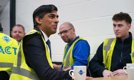 Rishi Sunak claims he has ‘made progress’ on five priorities at first major campaign event – UK politics live