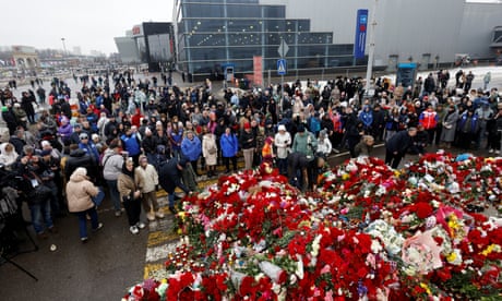 Moscow concert hall attack: Russian day of mourning as UK says Kremlin creating ‘smokescreen of propaganda’ – latest news