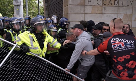 At least 90 arrests made across England and Northern Ireland as police brace for further disorder – live