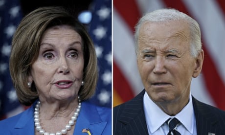 Nancy Pelosi blames Joe Biden for election defeat as Democrats turn on each other – US politics live