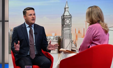 Streeting says Reform are real threat and may become Labour’s main rivals