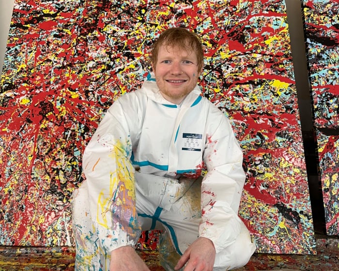 Ed Sheeran’s Pollock homage has energy but no feeling or truth