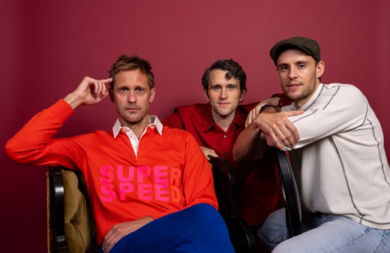 ‘I think my mum’s going to like it’: Alexander Skarsgård on his gay biker ‘dom-com’ Pillion