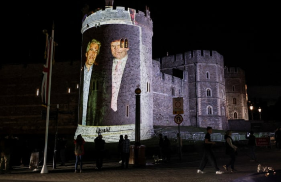 What happened next: the night Led By Donkeys projected Trump and Epstein on to Windsor Castle