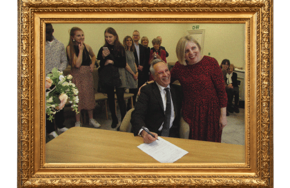 My favourite family photo: ‘I bucketed 30 years of tears that day – then smiled my smiliest smile’