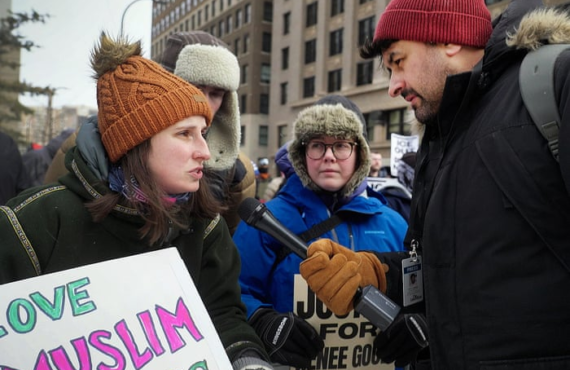 The occupation of Minneapolis: how residents are resisting Trump’s ICE ‘invasion’ – video
