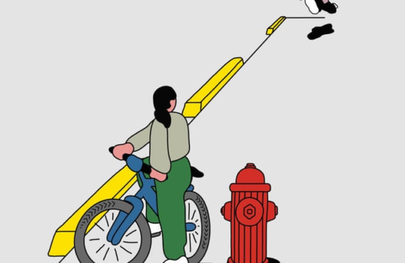 You be the judge: should my husband stop walking everywhere – and get on his bike?